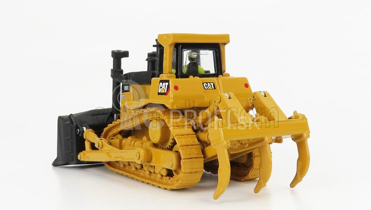 Dm-models Caterpillar Catd9t Ruspa Cingolata - škrabací traktor 1:87 žltá čierna
