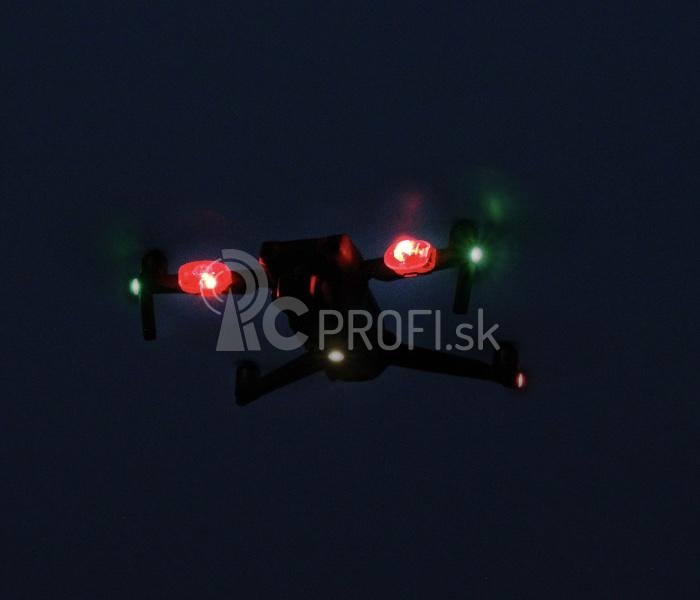 Dobíjacie LED stroboskopické svetlo pre drony (s batériou)