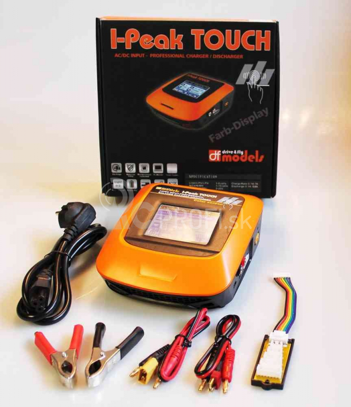Dotykový 90W nabíjač I-Peak Touch 7A