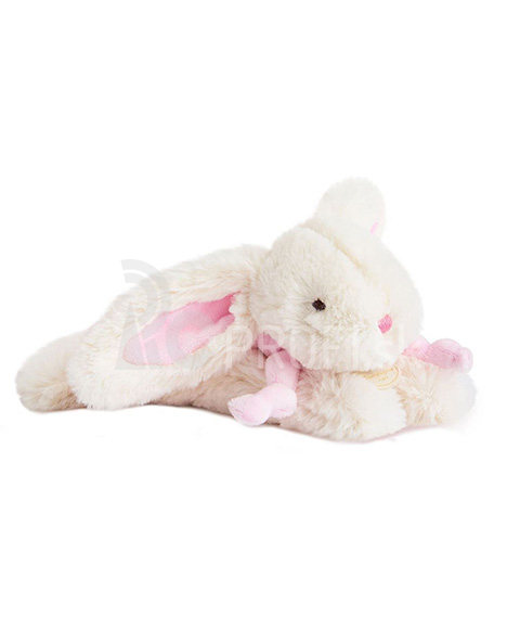 Doudou Plyšový králik ružový 20 cm