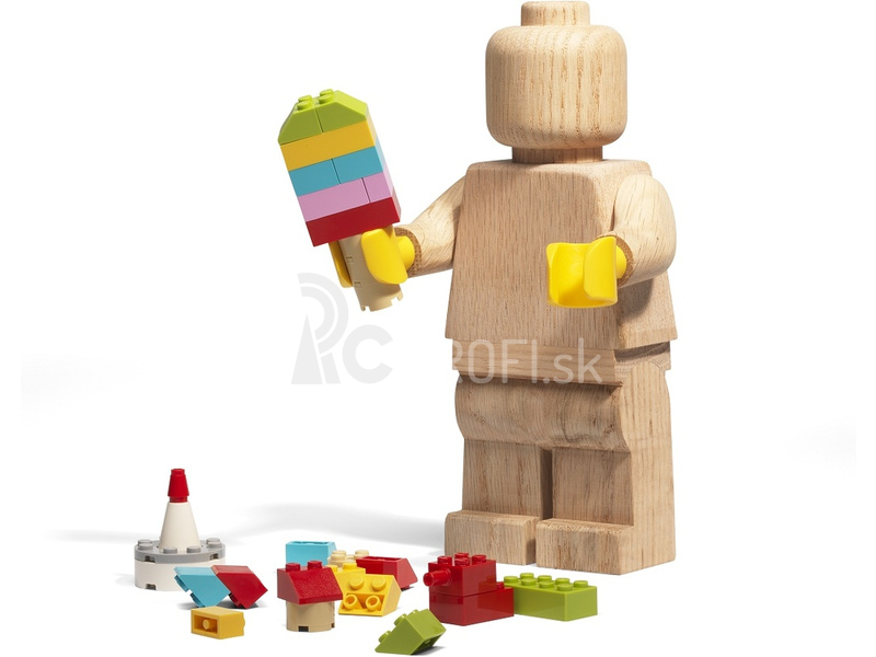 Drevená figúrka LEGO Wood
