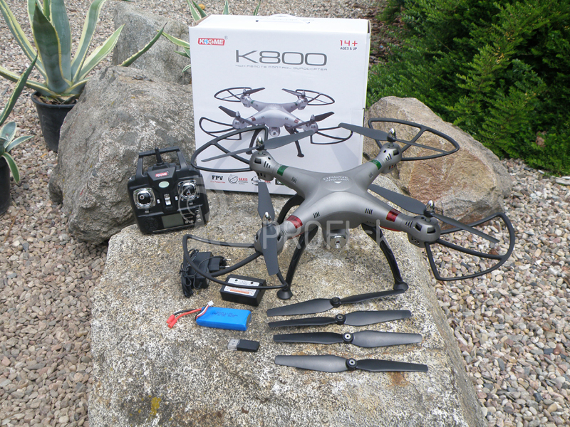 RC dron K800HD