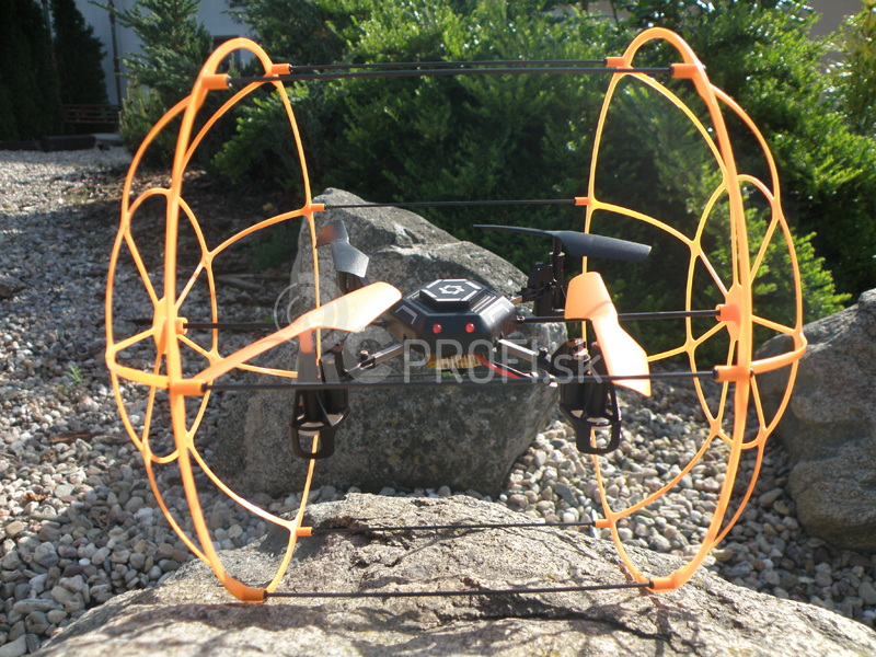 RC dron SkyWalker, oranžová