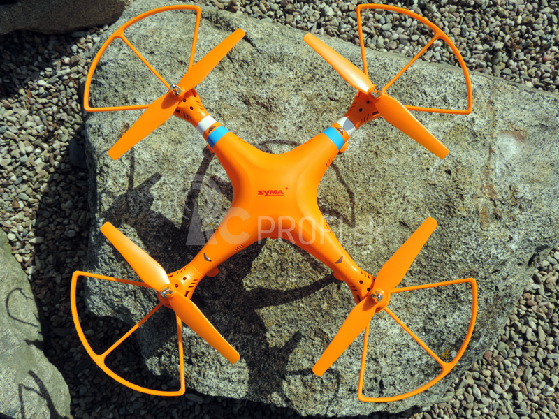 Dron Syma X8C, oranžová