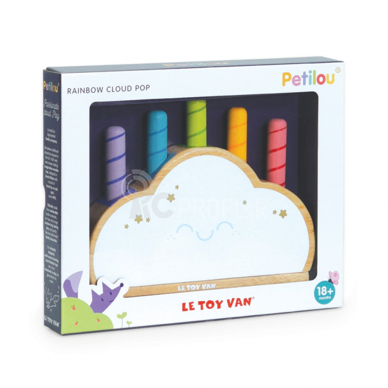 Dúhové lízanky Le Toy Van Petilou
