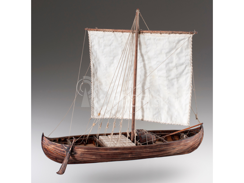 Dušek vikingská loď Knarr 1:35
