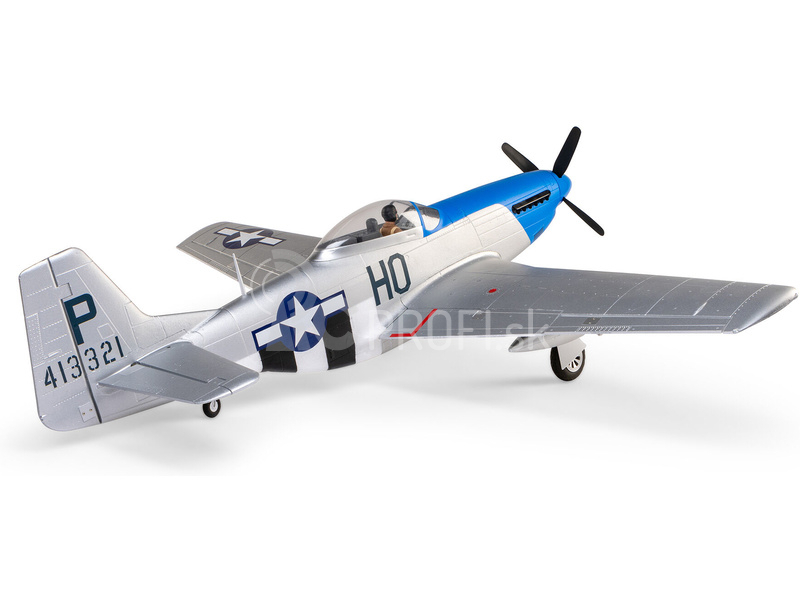 E-flite P-51D Mustang 1.2m SAFE Select BNF Basic