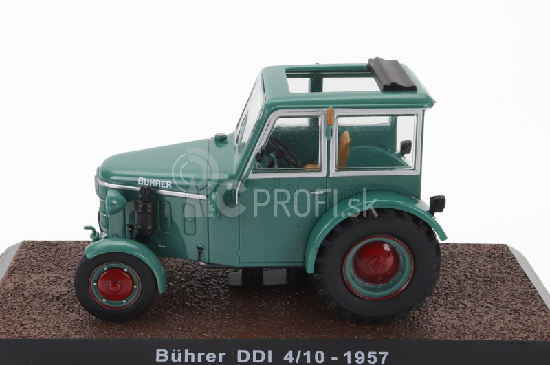 Edicola Buhrer Ddi 4/10 Tractor 1957 1:32 Modrozelená
