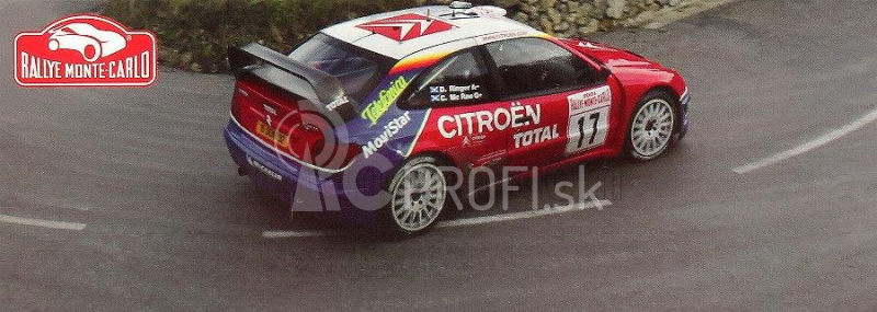 Edicola Citroen Xsara Wrc N 17 Rally Montecarlo 2003 C.mcrae - D.ringer 1:43 Červená Biela
