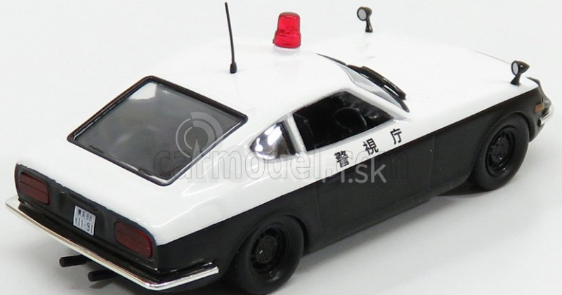 Edicola Datsun 240z Fairlady Police 1970 1:43 biela čierna