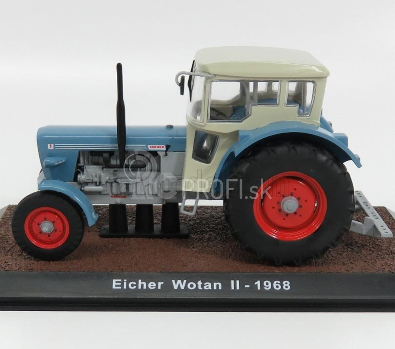 Edicola Eicher Wotan Ii Tractor 1968 1:32 Svetlo modrá biela