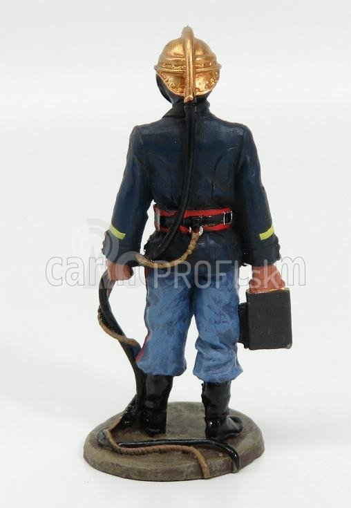 Edicola-figures Vigili del fuoco Vigile Del Fuoco Francese - Francúzske hasičské auto 1893 1:32 Modrá čierna