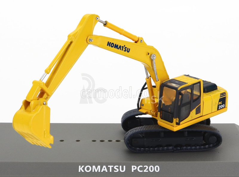 Edicola Komatsu Pc200lc Hybrid Escavatore Cingolato - Traktor rýpadlo 1:72 Yellow Black