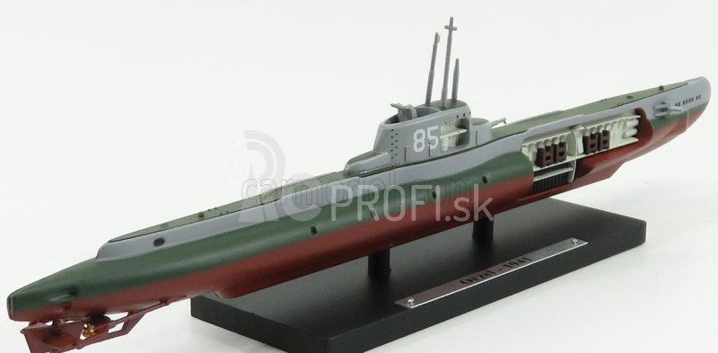 Edicola ORP U-boat Sottomarino Sommergibile Orzel Marynarka Wojenna Poľsko námorníctvo 1941 1:350 Hnedá Sivá Zelená
