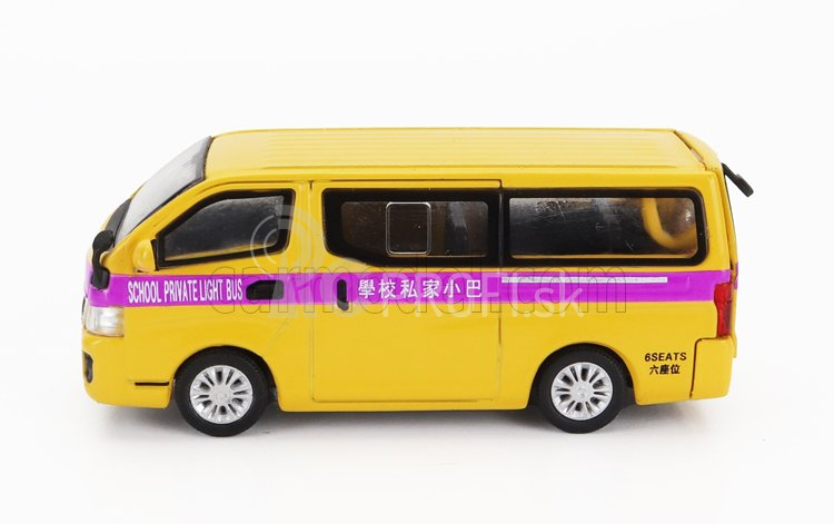 Era-models Nissan Nv350 Minibus Hon Kong Scuolabus 2012 1:64 žltá fialová