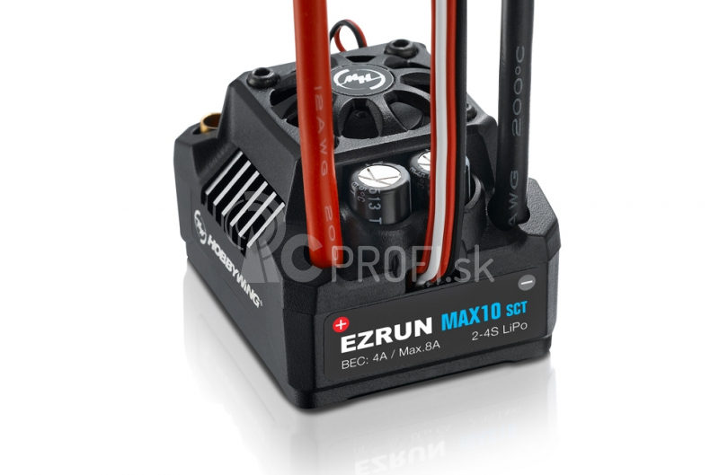 EZRUN MAX10 SCT - čierny - regulátor