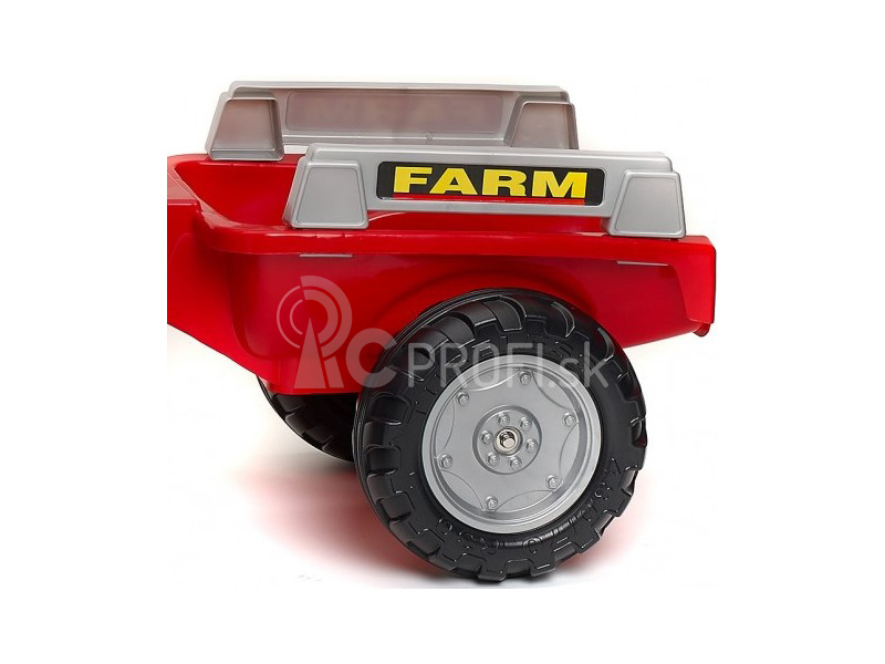 FALK – Šliapací traktor McCormick s vlečkou