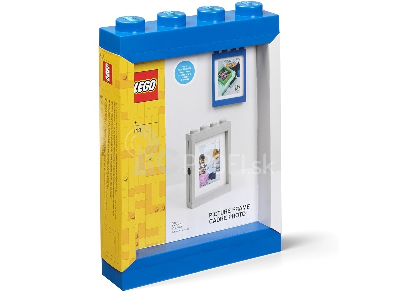 LEGO fotorámček biely