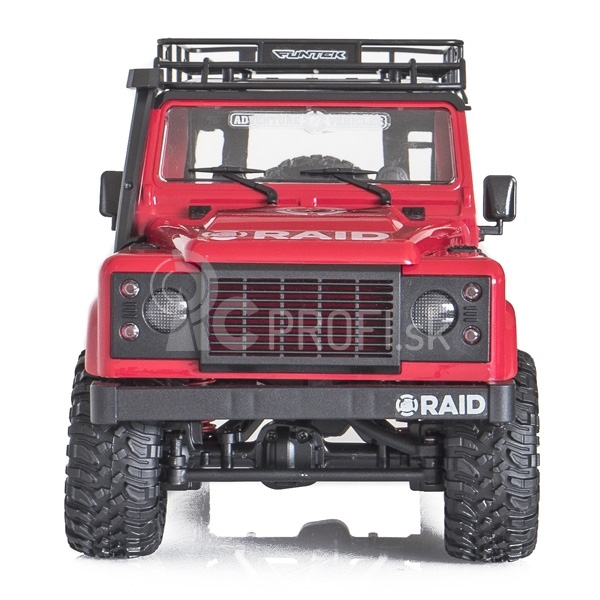 FUNTEK RAID 1/12 RTR 4WD, červená