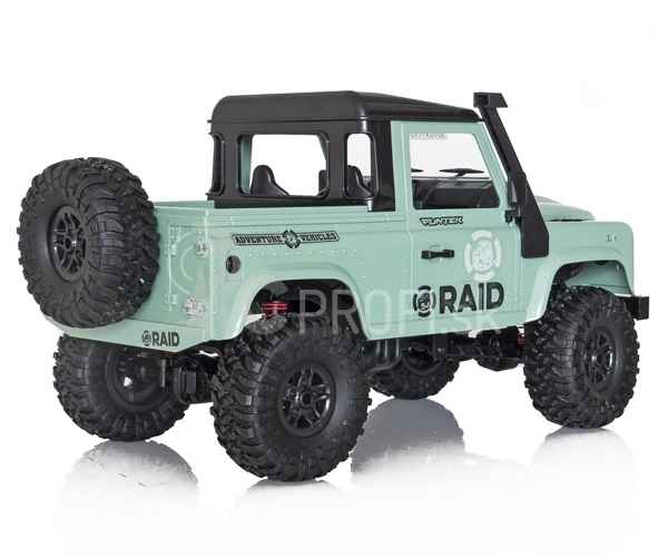 FUNTEK RAID 1/12 RTR 4WD, zelená/pastelová farba