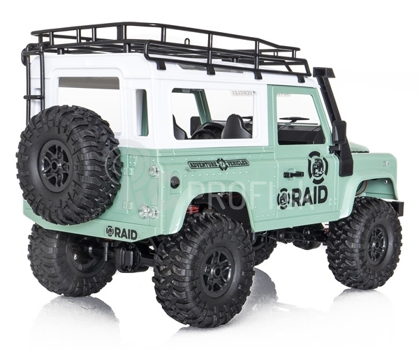 FUNTEK RAID 1/12 RTR 4WD – zelená/pastelová farba