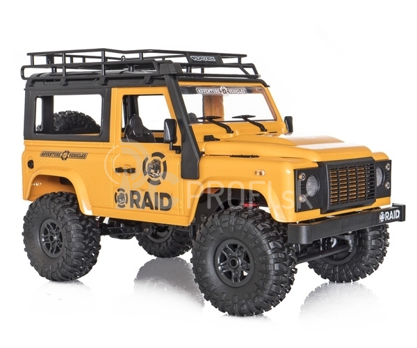 FUNTEK RAID 1/12 RTR 4WD, žltá