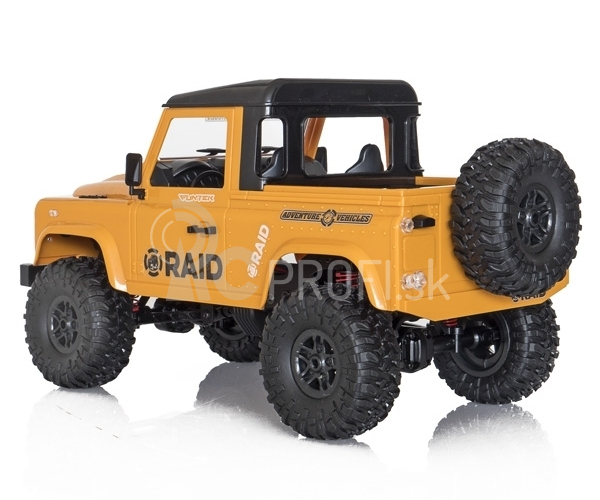 FUNTEK RAID 1/12 RTR 4WD – žltá farba