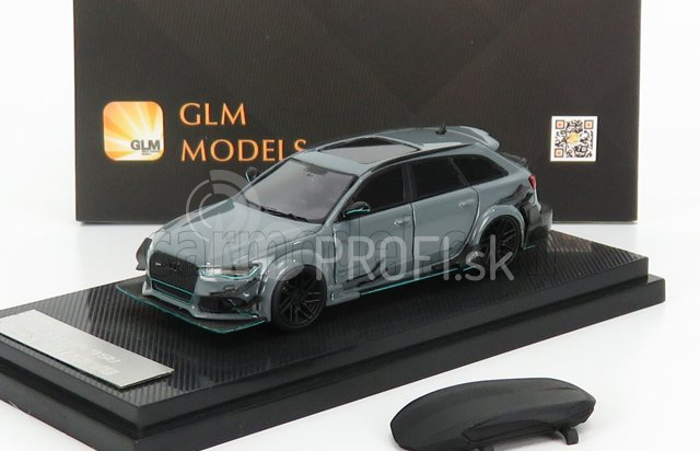 Glm-models Audi A6 Rs6 Avant Race Darwinpro Widebody 2017 1:64 Cement Grey
