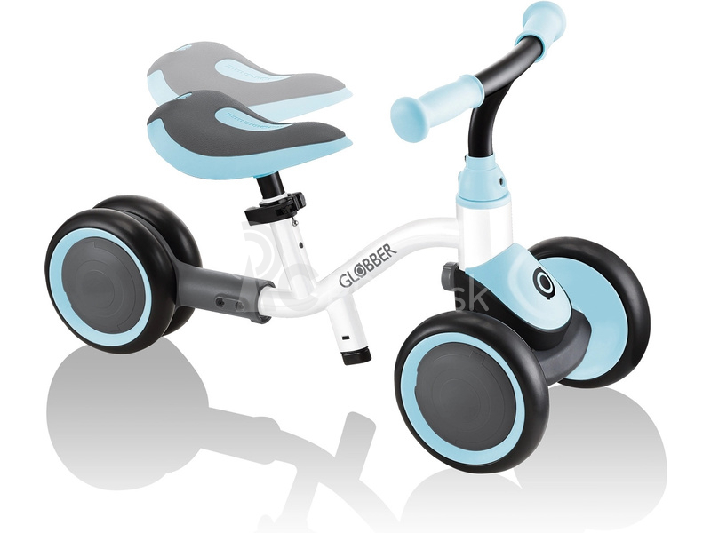 Globber - Detský bicykel 3v1 biela / pastelová modrá