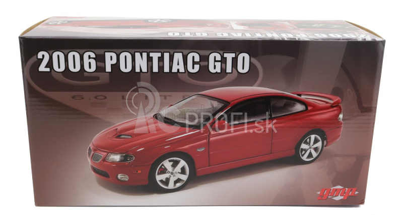 Gmp Pontiac Gto 6.0 Coupe 2006 1:18 Červená