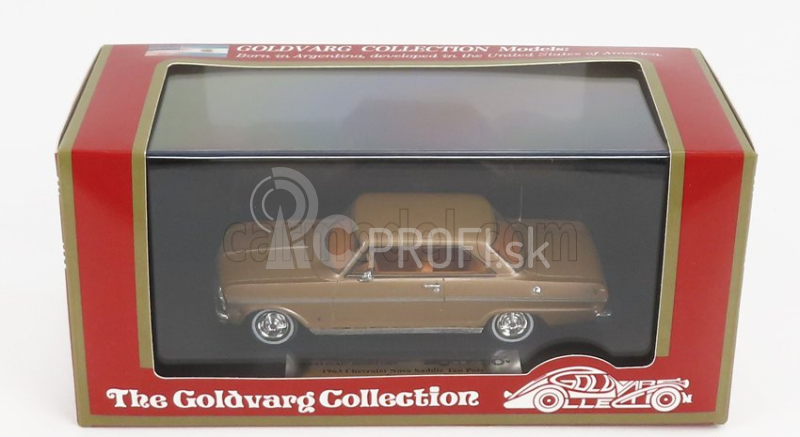 Goldvarg Chevrolet Nova 1963 1:43 Tan Poly sedlo