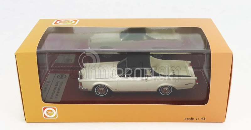 Great-iconic-models Lincoln Continental Mark Iii Farm And Ranch 1971 1:43 Biela