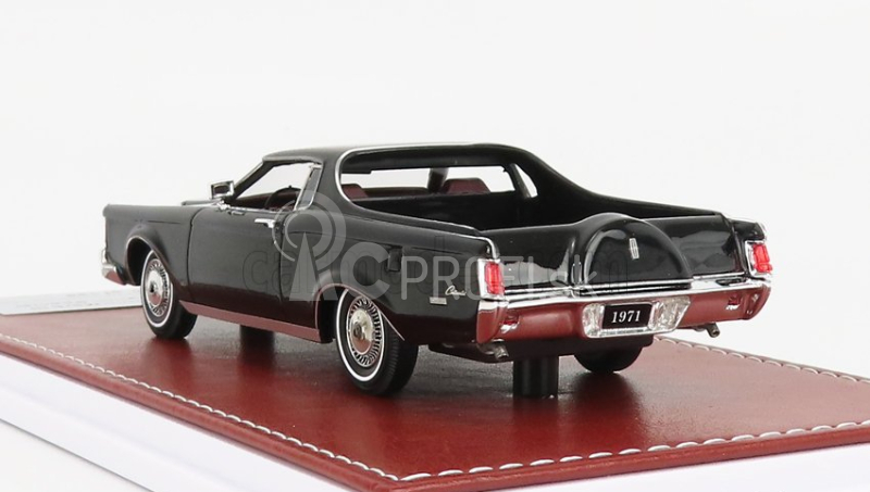 Great-iconic-models Lincoln Continental Mark Iii Farm And Ranch 1971 1:43 čierny