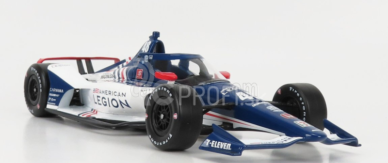 Greenlight Honda Team Chip Ganassi Racing N 48 Indianapolis Indy 500 Indycar Series 2021 T.kanaan 1:18 Modrá Biela