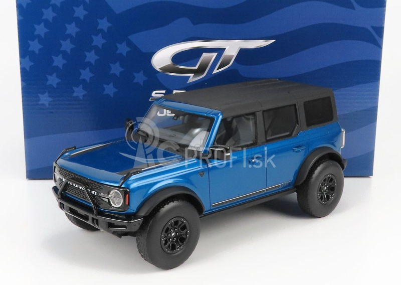 Gt-spirit Ford usa Bronco 2021 1:18 Modrá čierna