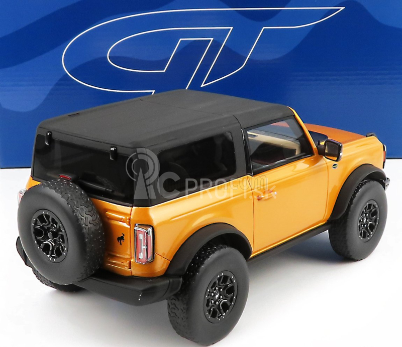 Gt-spirit Ford usa Bronco Wildtrack 2021 1:18 Žltá s čiernou