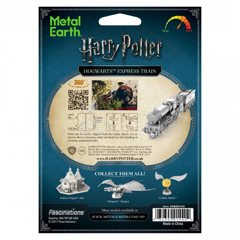 Harry Potter Hogwarts Express Train Steel Kit