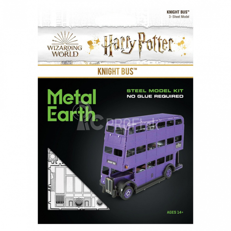 Harry Potter Rytiersky autobus Oceľová súprava