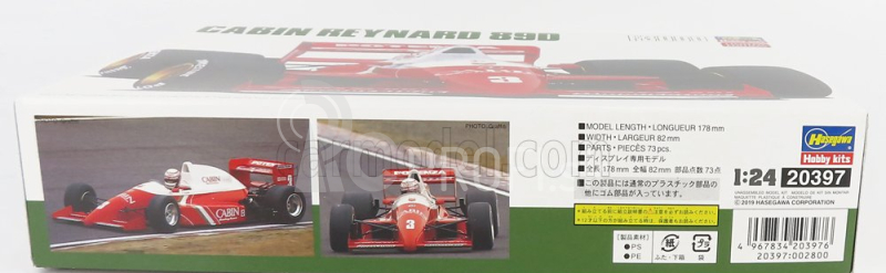 Hasegawa Reynard F3000 89d Team Babin Racing N 3 Sezóna 1989 T.suzuki 1:24 /