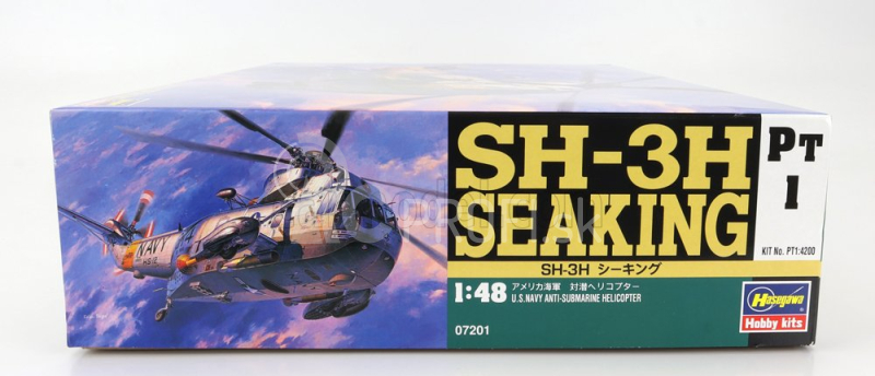 Hasegawa Sikorsky Sh-3h Seaking Helicopter Military 1963 1:48 /