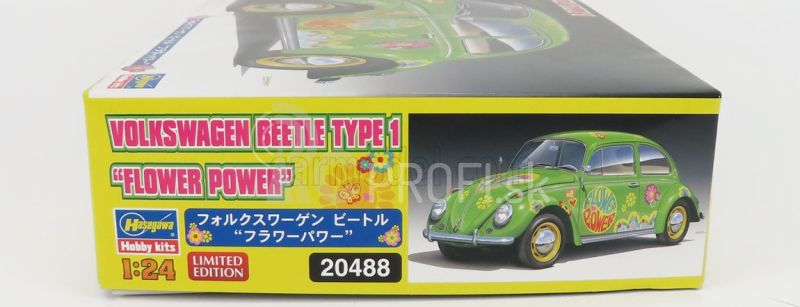 Hasegawa Volkswagen Beetle Type 1 Flower Power 1965 1:24 /