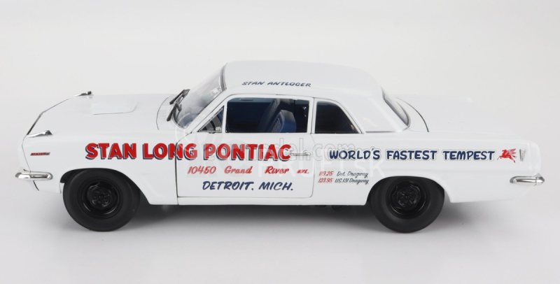 Highway61 Pontiac Tempest Stan Long Pontiac Detroit Michigan 1963 1:18 Biela
