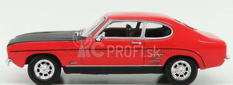 Hongwell Ford england Capri Rs 1970 1:43 Červená matná čierna