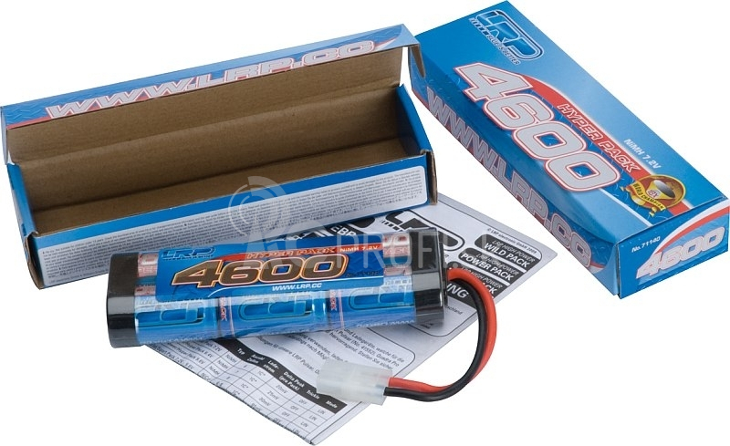 Hyper Pack 4600 – 7,2 V – 6-článkový NiMH Stickpack