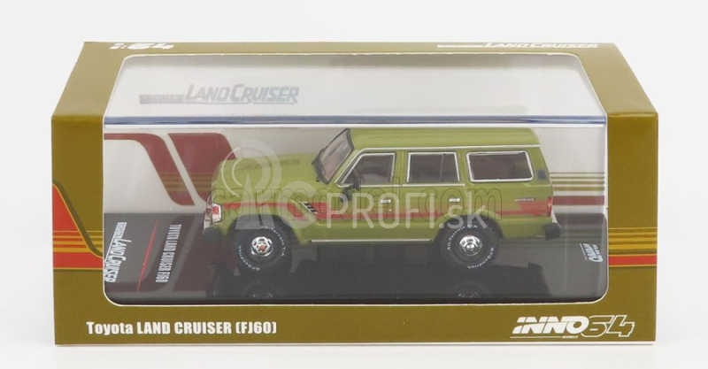Inno-models Toyota Land Cruiser Fj60 1982 1:64 Zelená
