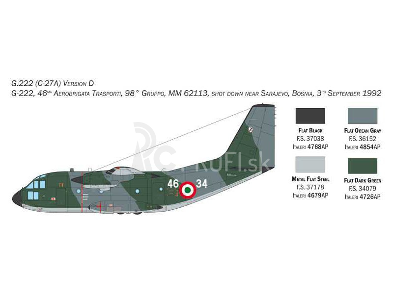 Italeri Alenia C-27A Spartan/G.222 (1:72)