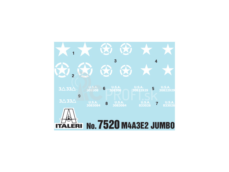 Italeri Easy Kit – M4A3E2 „JUMBO“ (1:72)