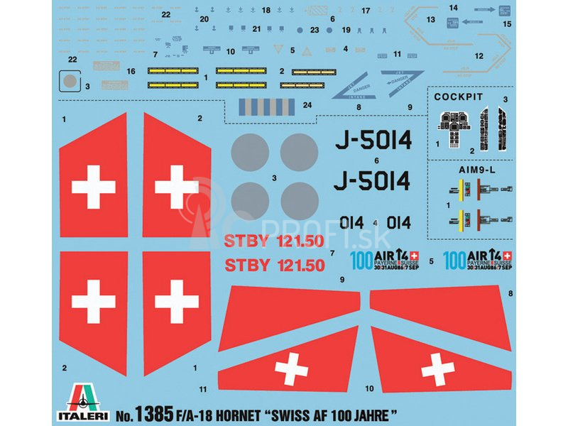Italeri F/A 18 Swiss Air Force (1:72)