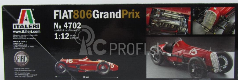 Italeri Fiat 806 Grand Prix 1927 1:12 /