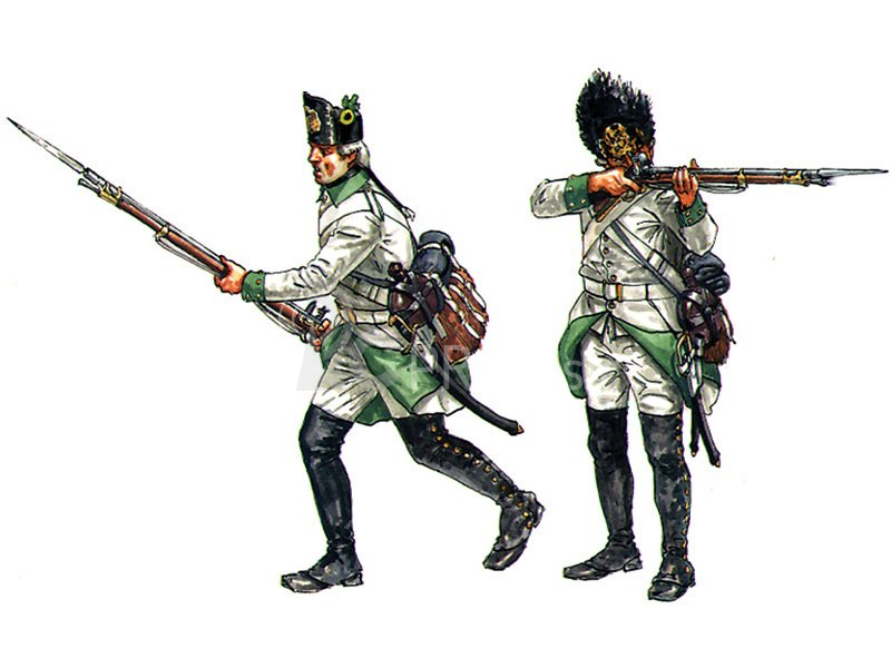 Italeri figúrky – AUSTRIAN INFANTRY 1798 – 1805 (NAP. WARS) (1:72)